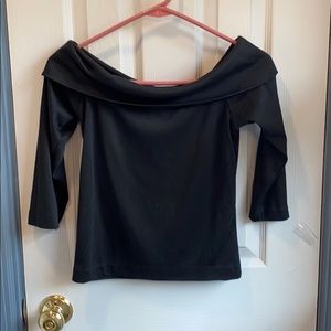 Megatrends Off The Shoulder Cotton Poly Tops
